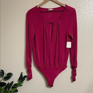 Free People Intimately Free long sleeve bodysuit